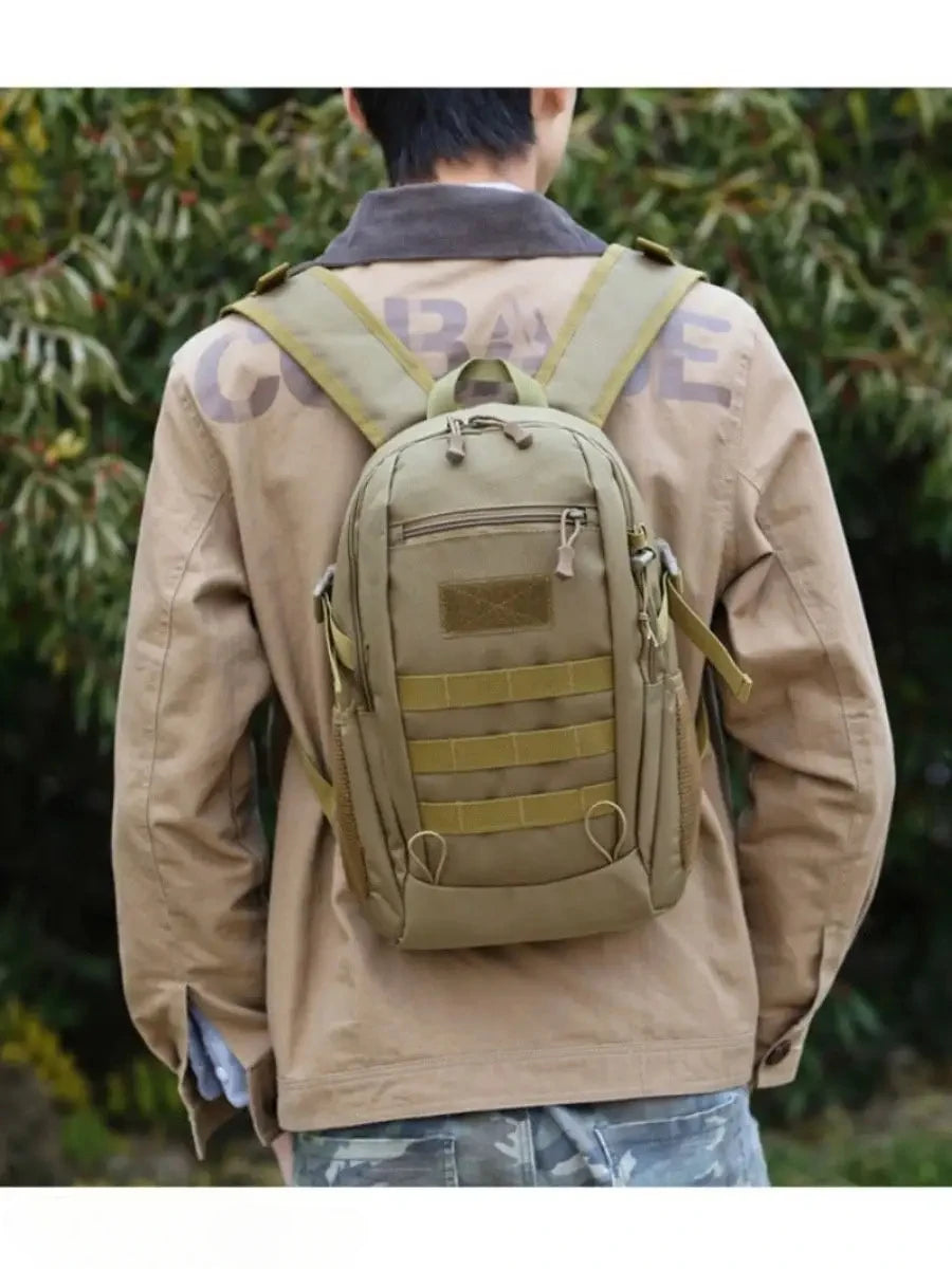 Unisex Oxford Mini Tactical Backpack | Lightweight Waterproof Outdoor Essential 5