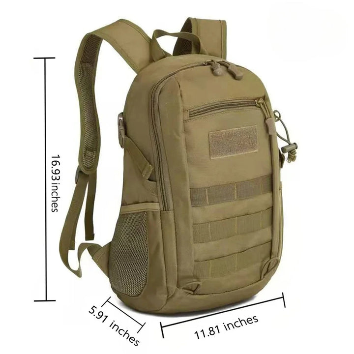 Unisex Oxford Mini Tactical Backpack | Lightweight Waterproof Outdoor Essential 8