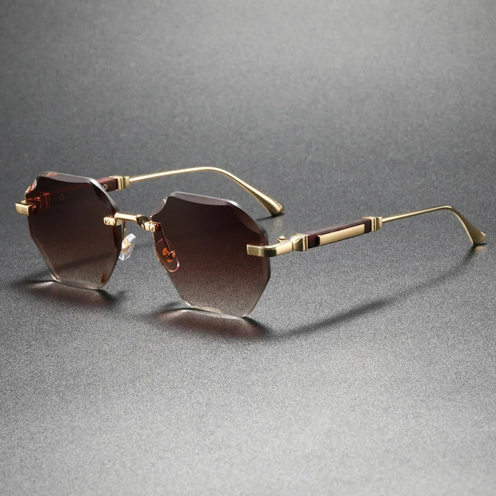 Unisex Rimless Sunglasses | Lightweight Modern Outdoor Style