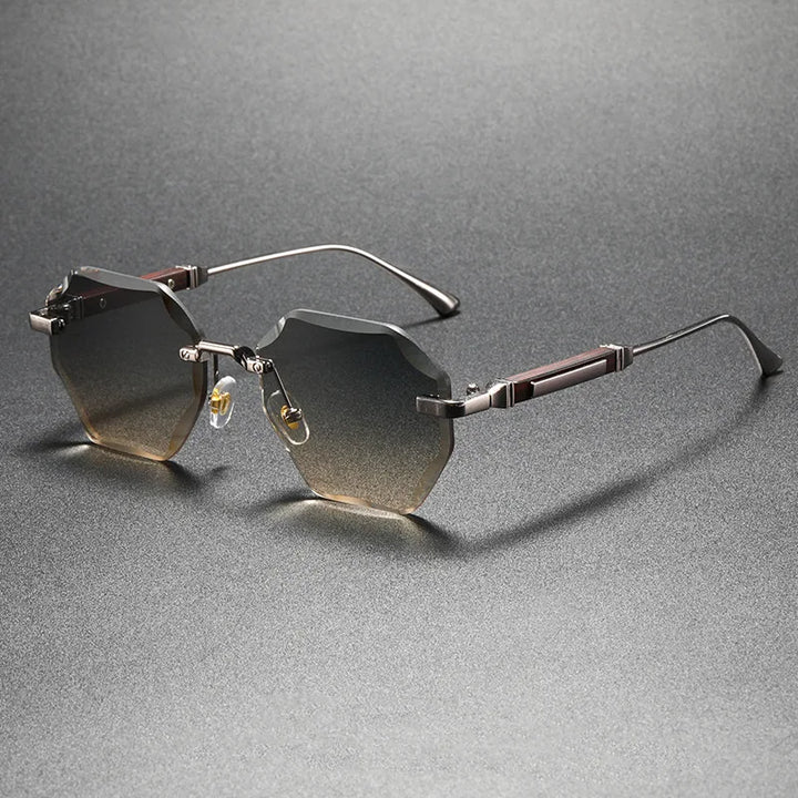 Unisex Rimless Sunglasses | Lightweight Modern Outdoor Style