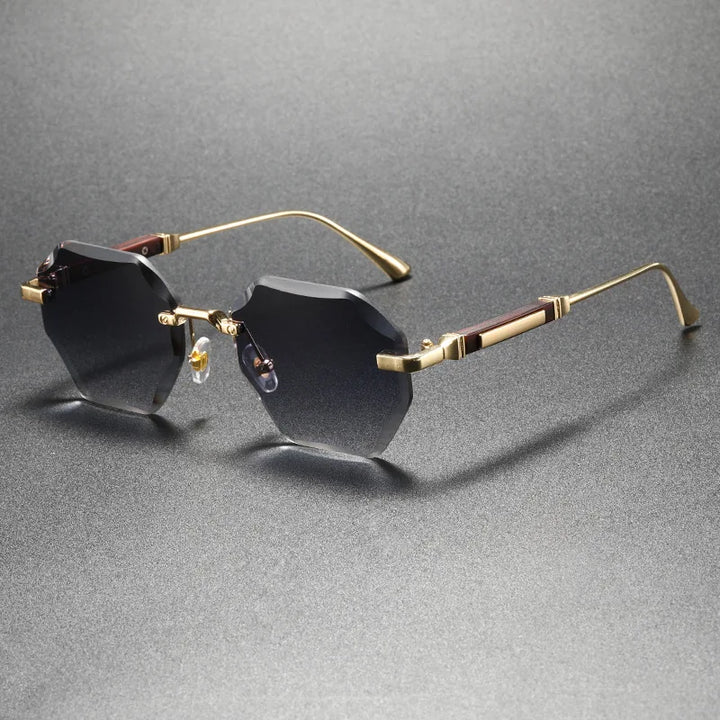 Unisex Rimless Sunglasses | Lightweight Modern Outdoor Style