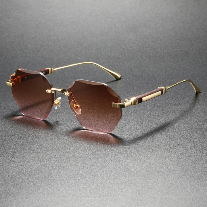 Unisex Rimless Sunglasses | Lightweight Modern Outdoor Style
