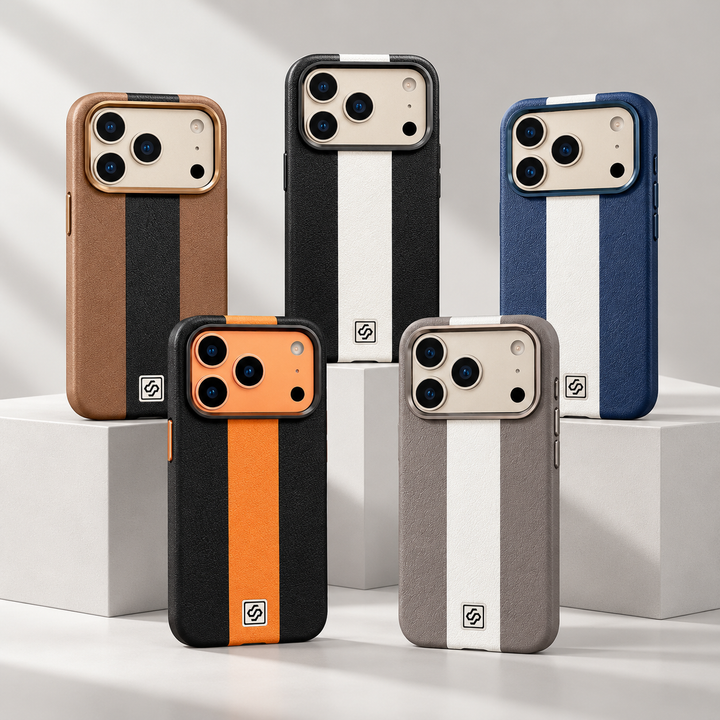 Vantrel Stripe Magnetic iPhone Case