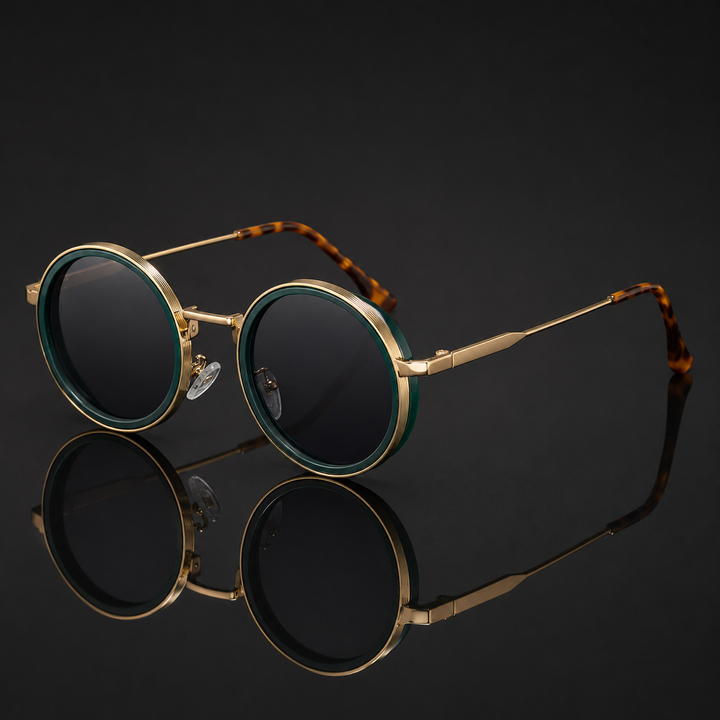 Verona Circular Frame Sunglasses