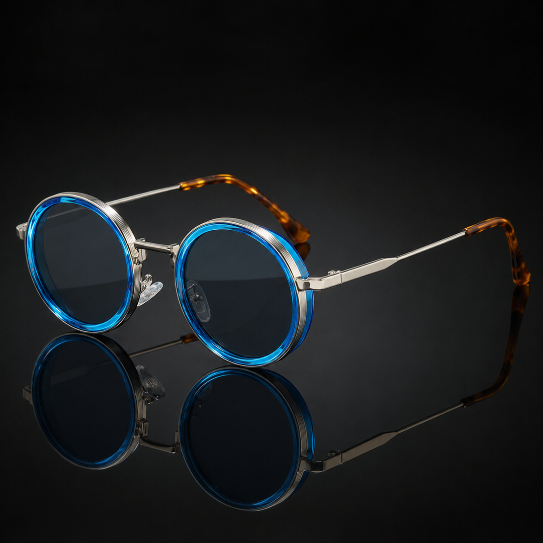 Verona Circular Frame Sunglasses