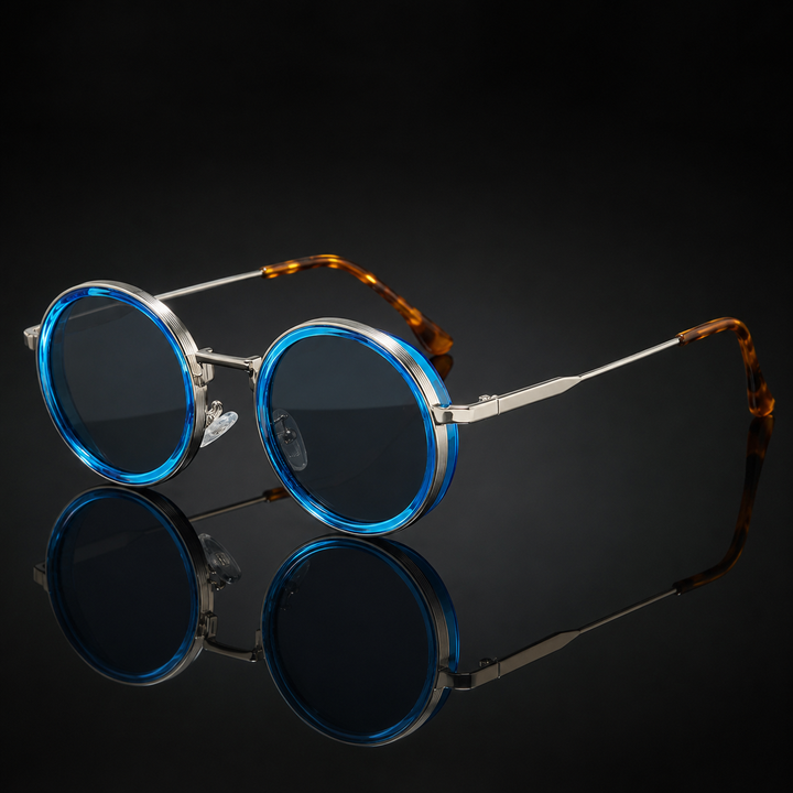 Verona Circular Frame Sunglasses