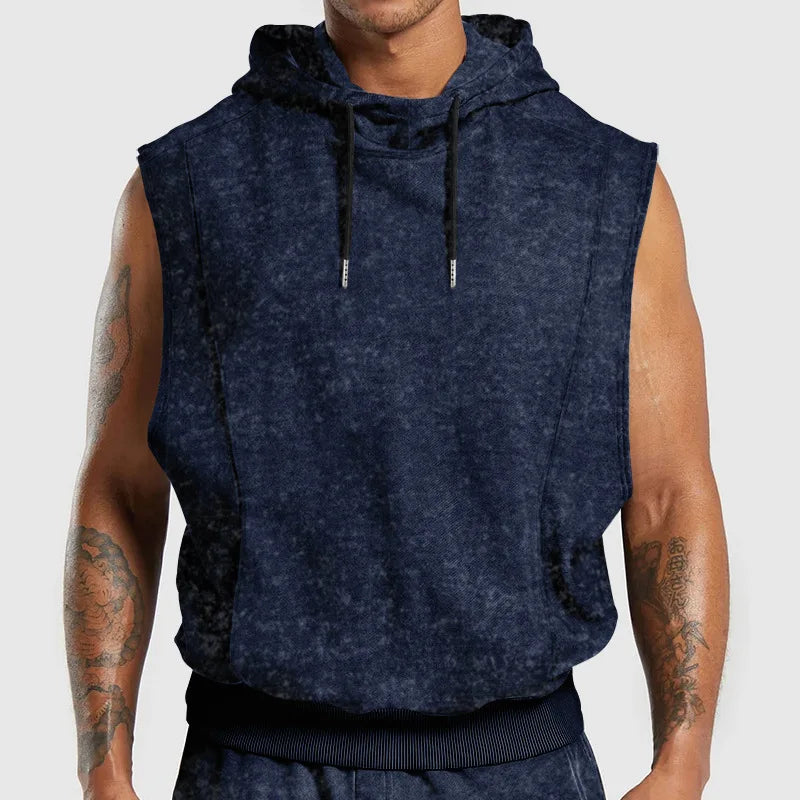 Wardlow Washed Sleeveless Hoodie