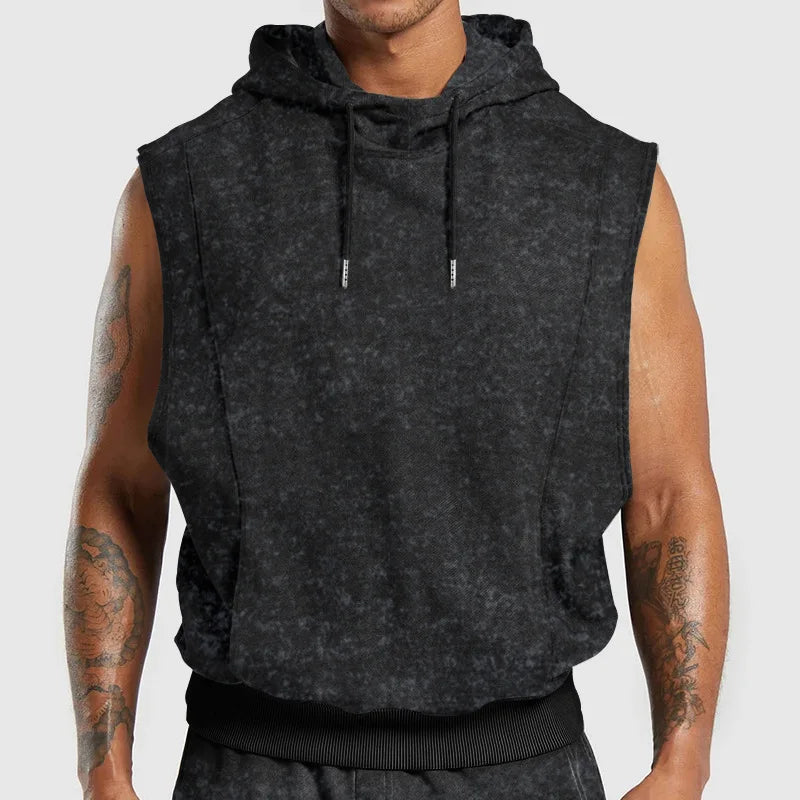 Wardlow Washed Sleeveless Hoodie