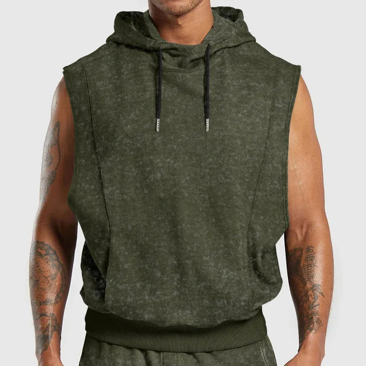 Wardlow Washed Sleeveless Hoodie