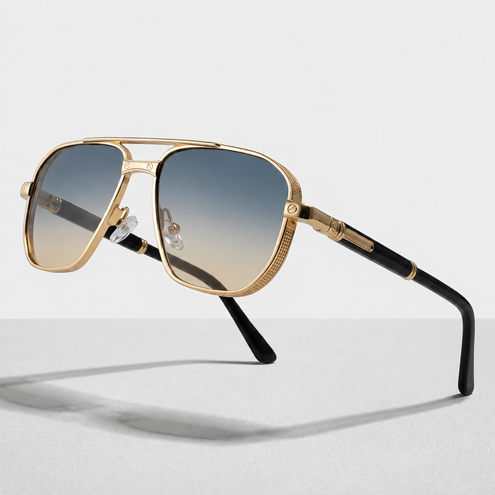 Wellington Square Alloy Sunglasses