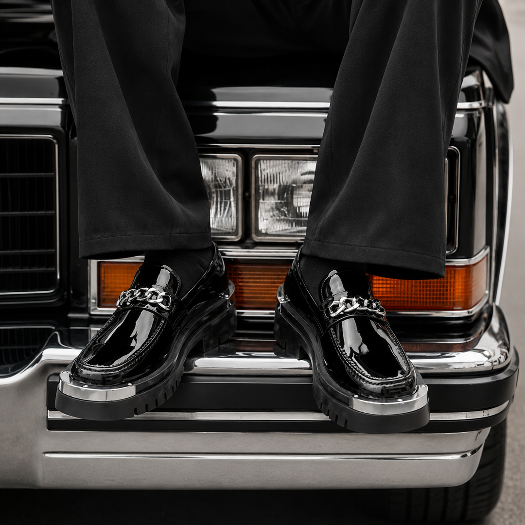 Wexford Lug Chain Loafers