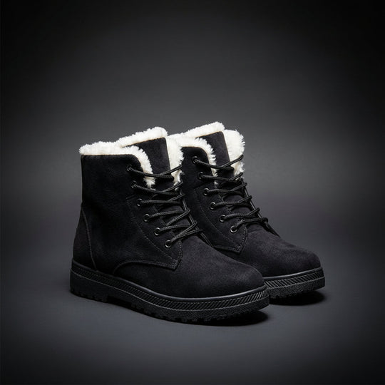 Women's Faux-Fur Lined Waterproof Winter Boots | Comfortable All-Day Wear Design 0