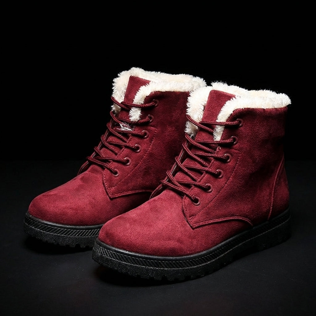 Women's Faux-Fur Lined Waterproof Winter Boots | Comfortable All-Day Wear Design 3