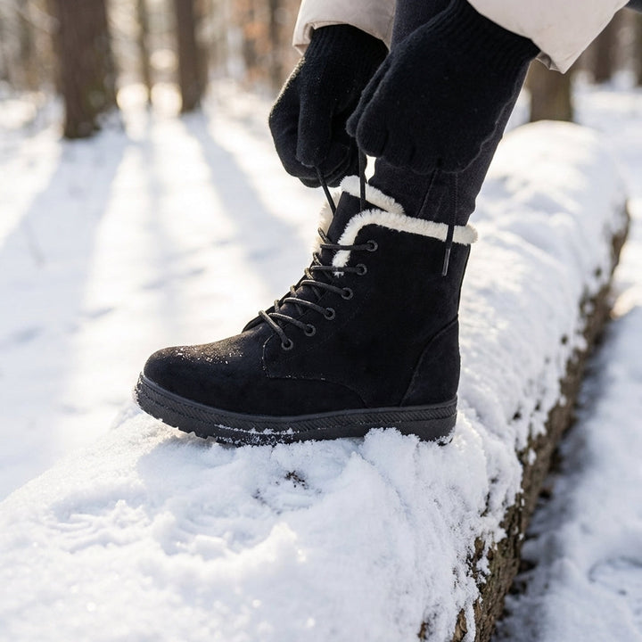 Women's Faux-Fur Lined Waterproof Winter Boots | Comfortable All-Day Wear Design 6