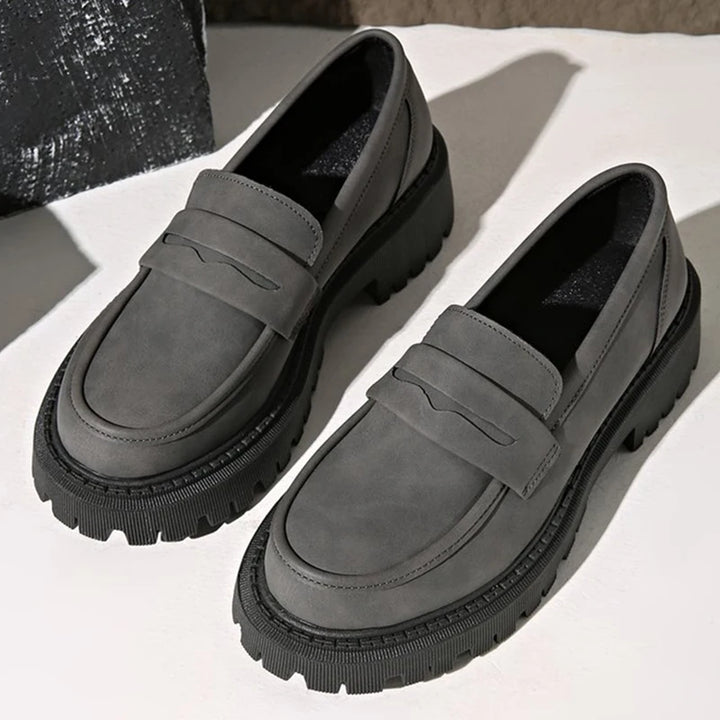 Women's Faux Suede Platform Loafers | Comfortable Slip-On Style for Everyday Wear 5
