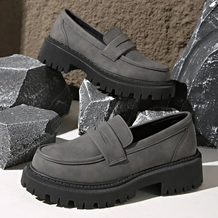 Women's Faux Suede Platform Loafers | Comfortable Slip-On Style for Everyday Wear 6