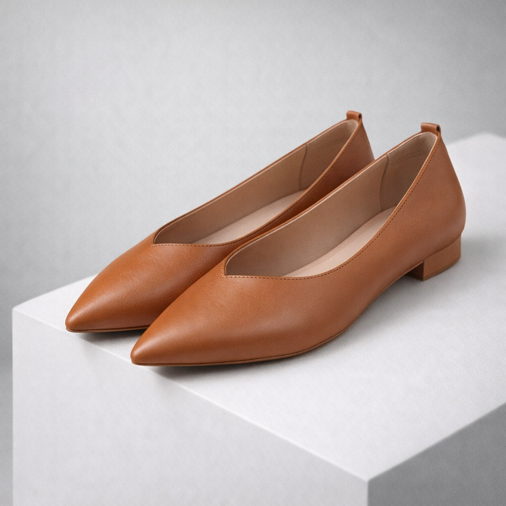 Women's Italian Leather Block Heel Pumps | All-Day Comfort Fit 0