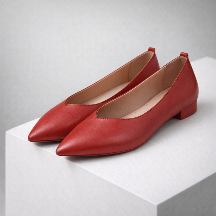 Women's Italian Leather Block Heel Pumps | All-Day Comfort Fit 7