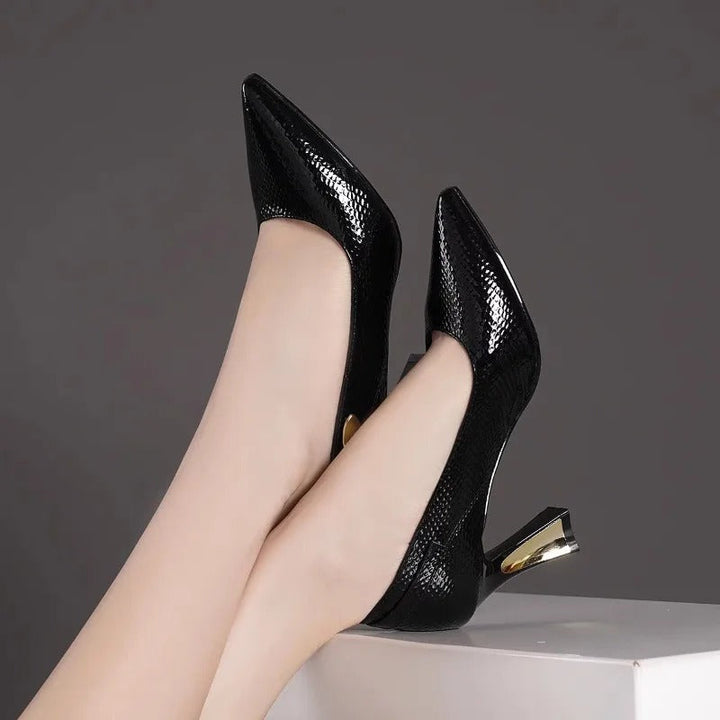 Women's Italian Leather High Heels | Comfortable All-Day Wear 5