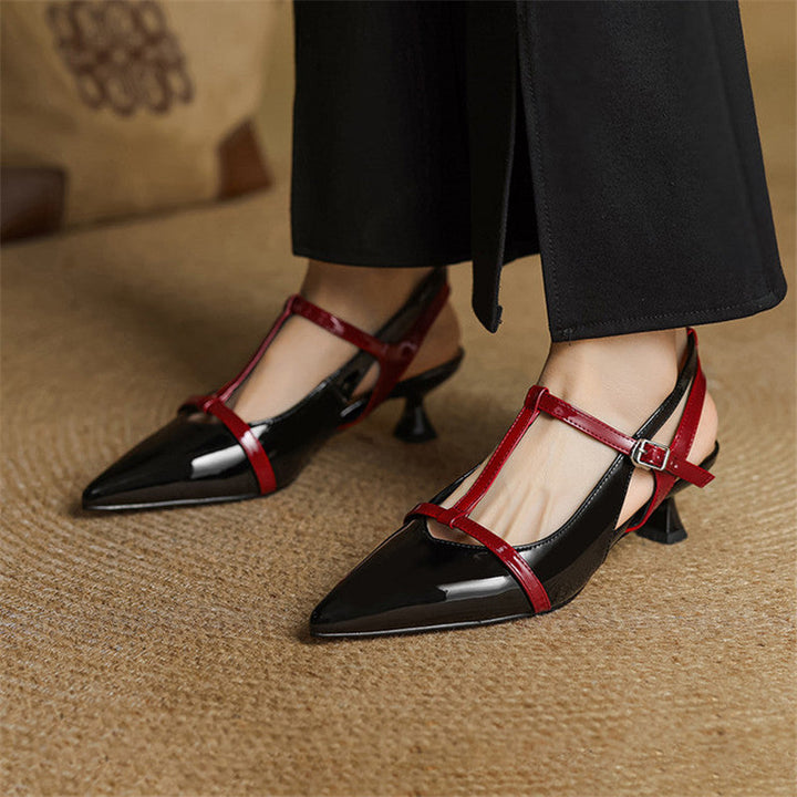 Women's Italian Leather Mary Jane Heels | Luxurious All-Day Comfort Fit 0
