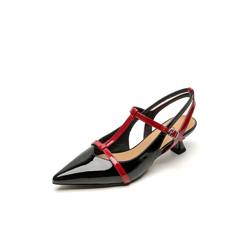 Women's Italian Leather Mary Jane Heels | Luxurious All-Day Comfort Fit 1