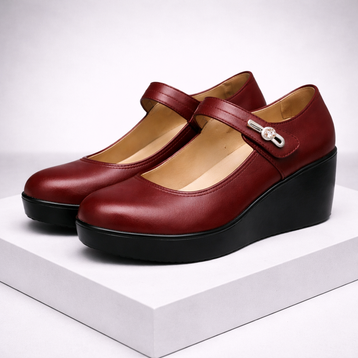 Women's Italian Leather Platform Shoes | Refined All-Day Comfort Design 0