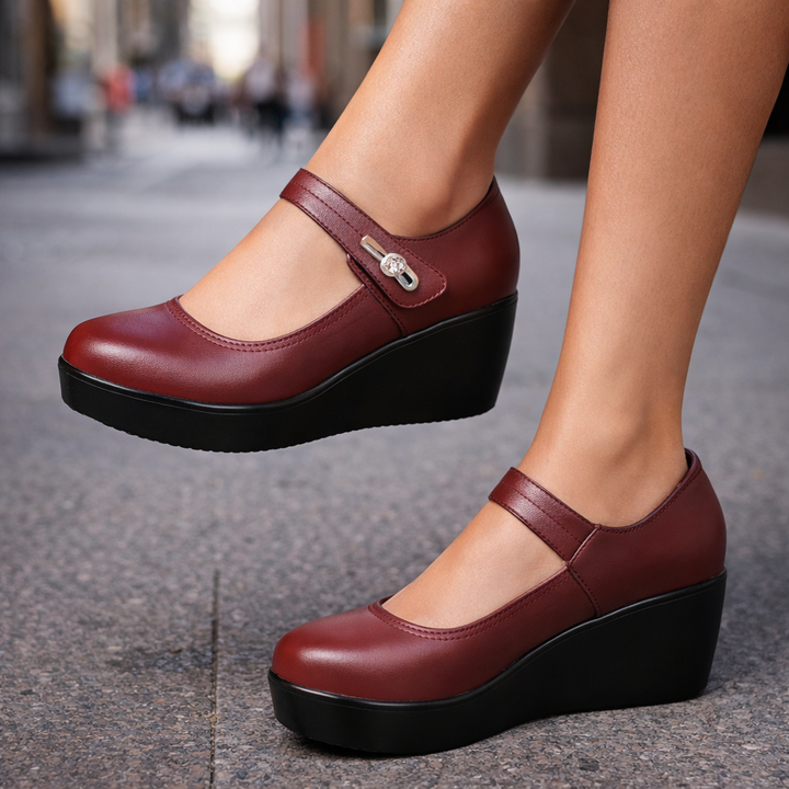 Women's Italian Leather Platform Shoes | Refined All-Day Comfort Design 2