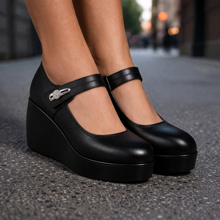 Women's Italian Leather Platform Shoes | Refined All-Day Comfort Design 3
