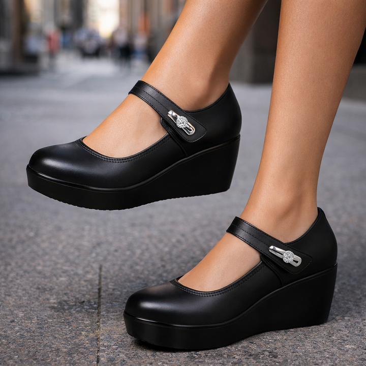 Women's Italian Leather Platform Shoes | Refined All-Day Comfort Design 4