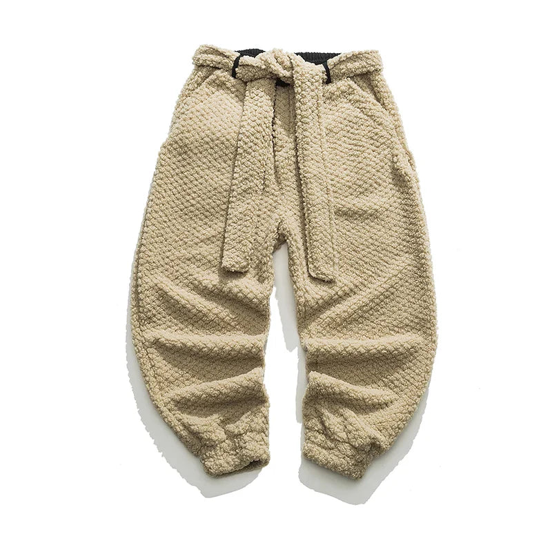 Women's Lambswool Sumo Hem Pants | Cozy Relaxed Comfort Design 1