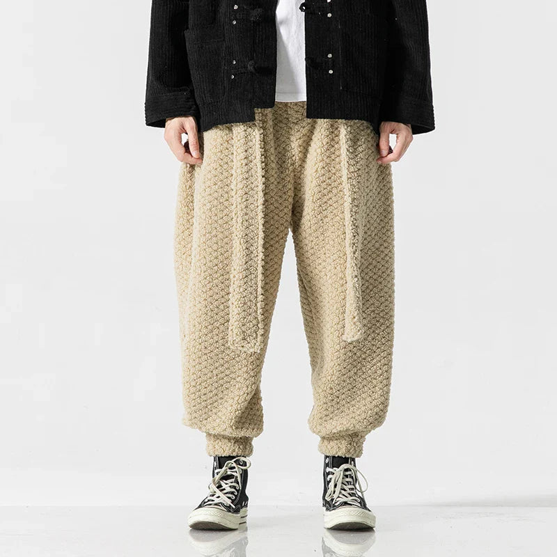 Women's Lambswool Sumo Hem Pants | Cozy Relaxed Comfort Design 4