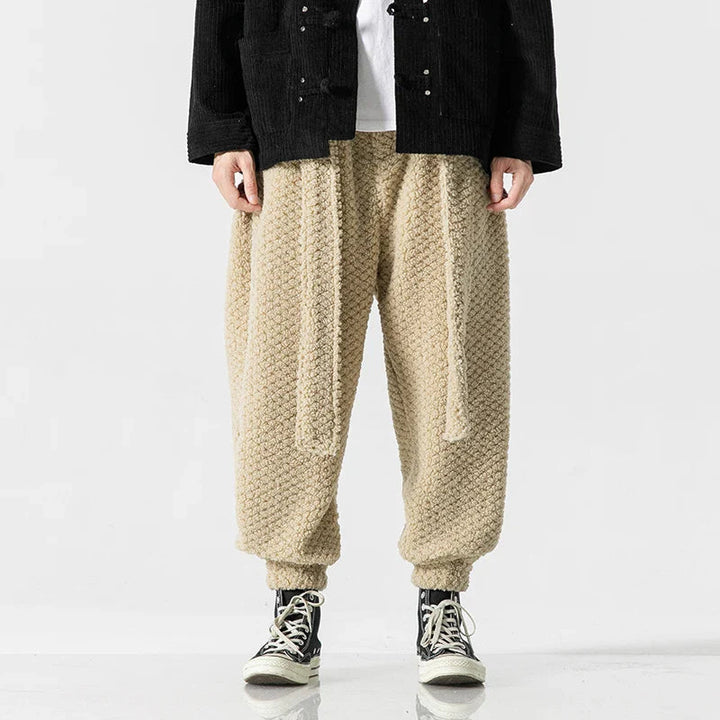 Women's Lambswool Sumo Hem Pants | Cozy Relaxed Comfort Design 4