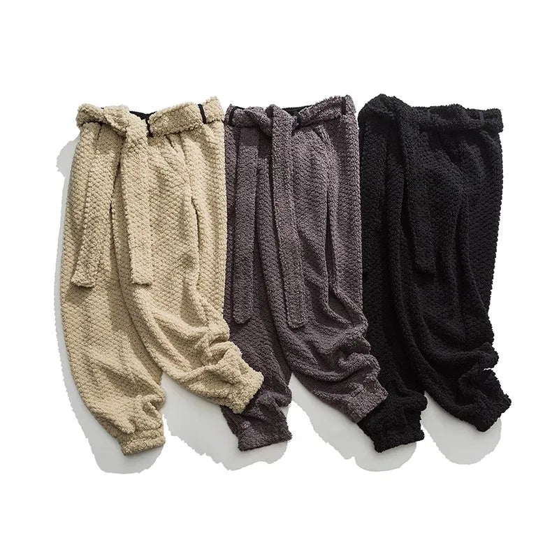 Women's Lambswool Sumo Hem Pants | Cozy Relaxed Comfort Design 6