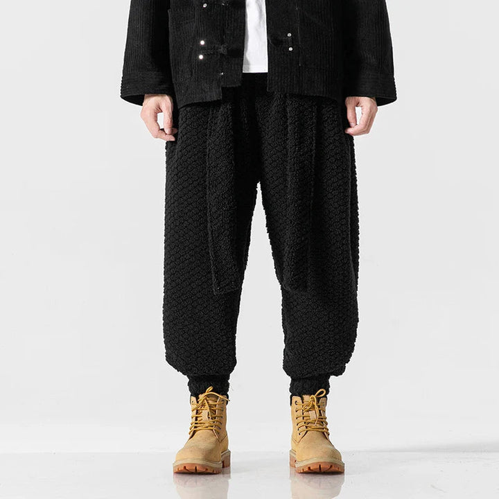 Women's Lambswool Sumo Hem Pants | Cozy Relaxed Comfort Design 7