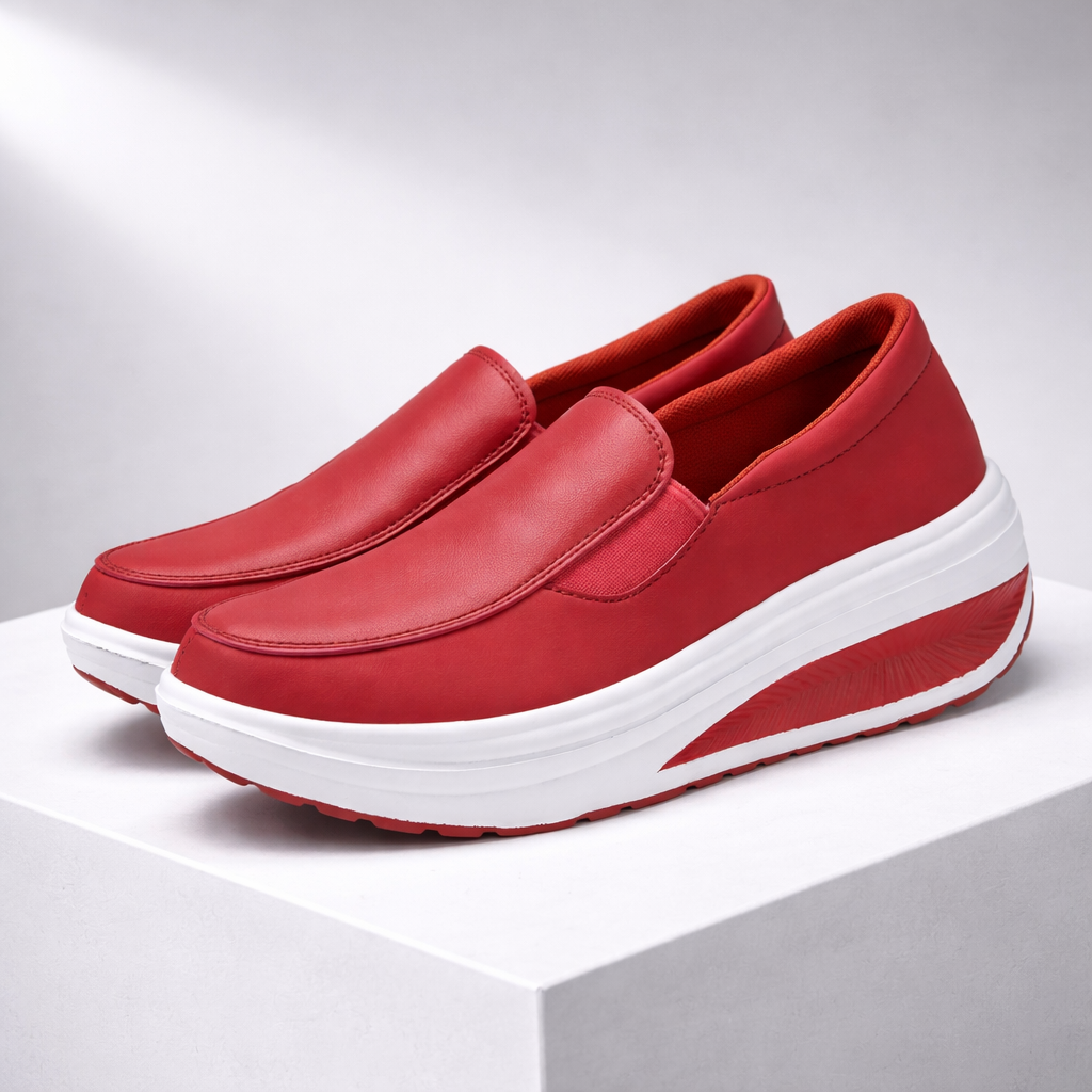 Women's Premium Leather Orthopedic Sneakers | All-Day Comfort Fit 2