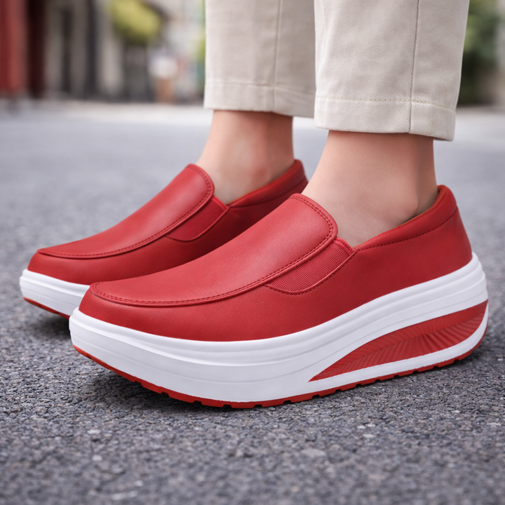 Women's Premium Leather Orthopedic Sneakers | All-Day Comfort Fit 3