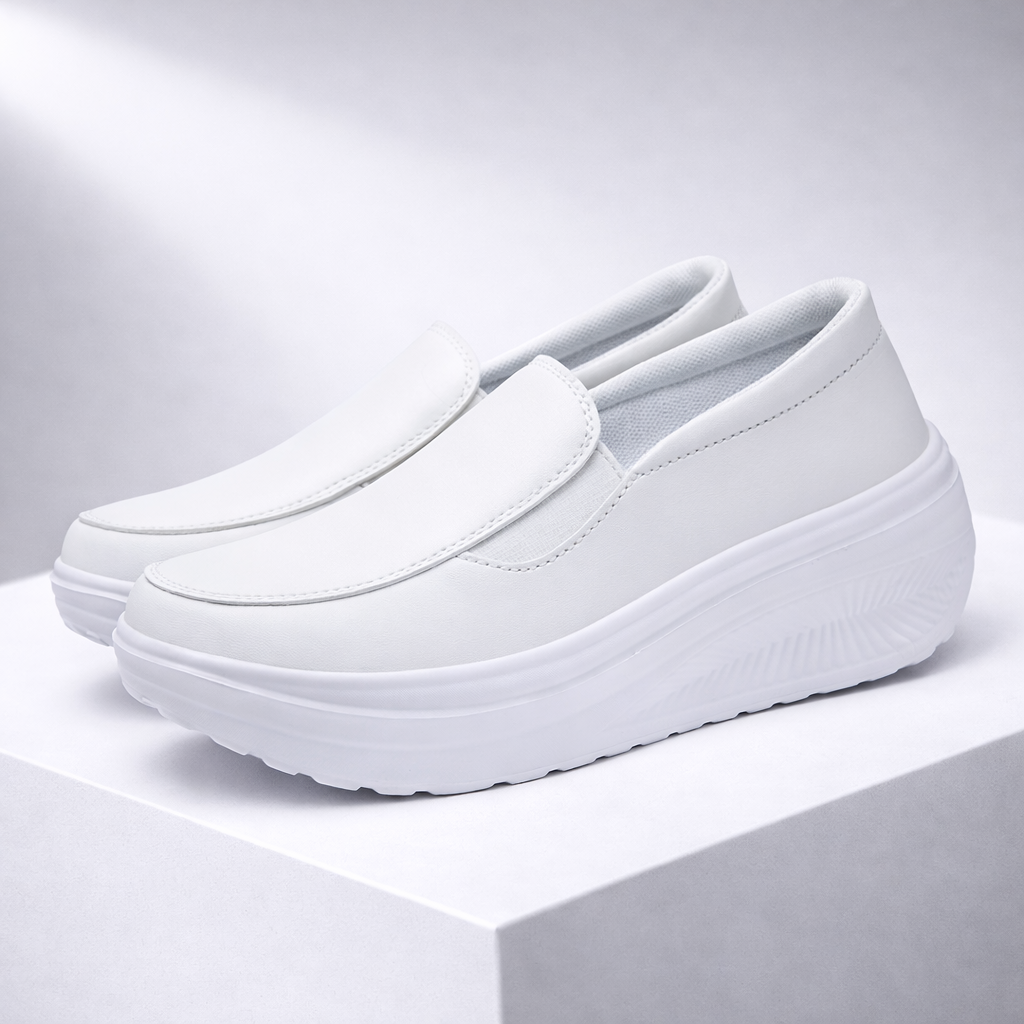 Women's Premium Leather Orthopedic Sneakers | All-Day Comfort Fit 5