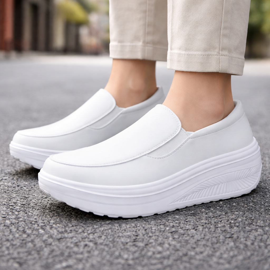 Women's Premium Leather Orthopedic Sneakers | All-Day Comfort Fit 6