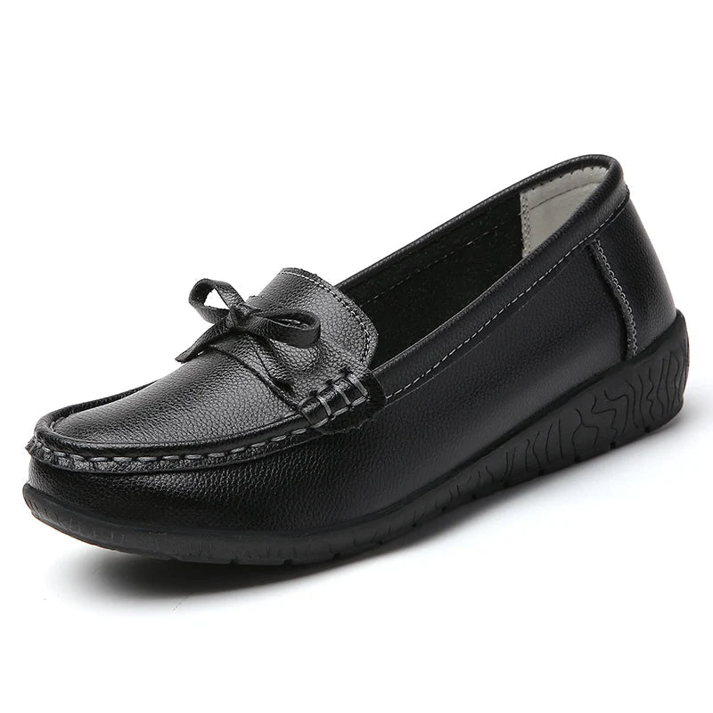 Women's Premium Leather Slip-On Loafers | Elegant All-Day Comfort Fit 2