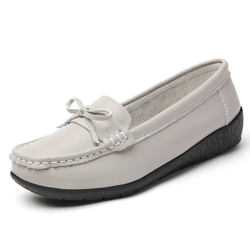 Women's Premium Leather Slip-On Loafers | Elegant All-Day Comfort Fit 5