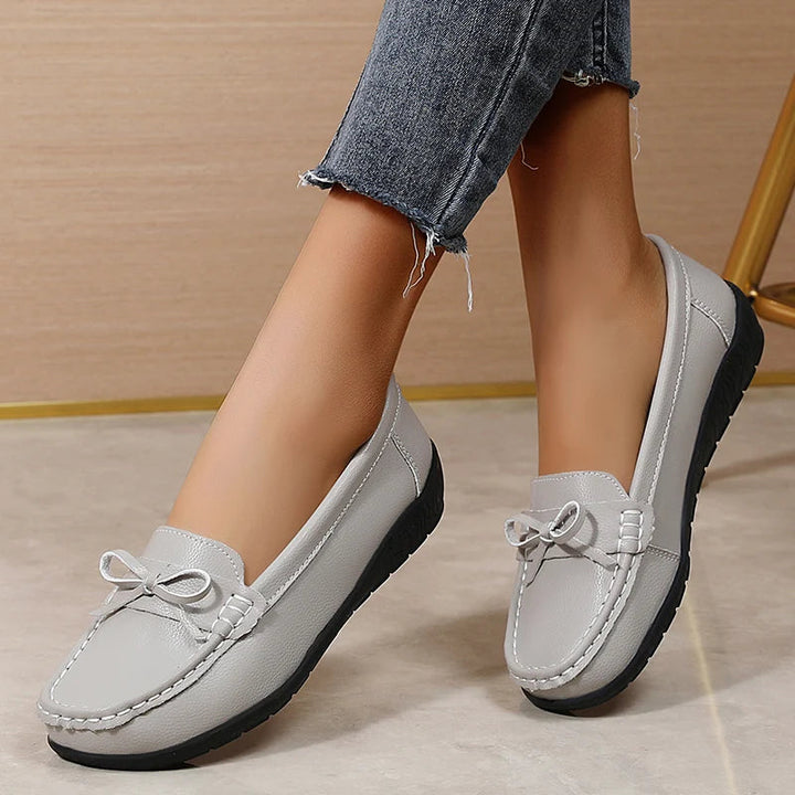 Women's Premium Leather Slip-On Loafers | Elegant All-Day Comfort Fit 6