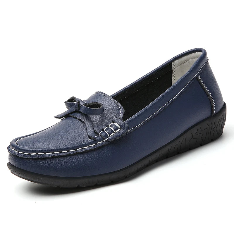 Women's Premium Leather Slip-On Loafers | Elegant All-Day Comfort Fit 7