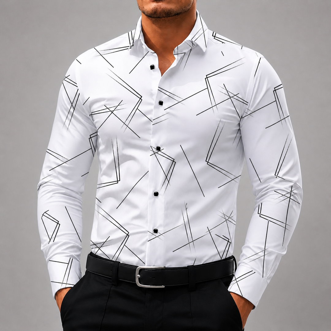 Women's Silk Blend Button-Up Blouse | Refined Lightweight Elegance 4