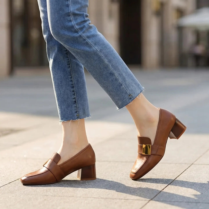 Women's Smooth Leather Black Pumps | Refined Office to Evening Essential 2