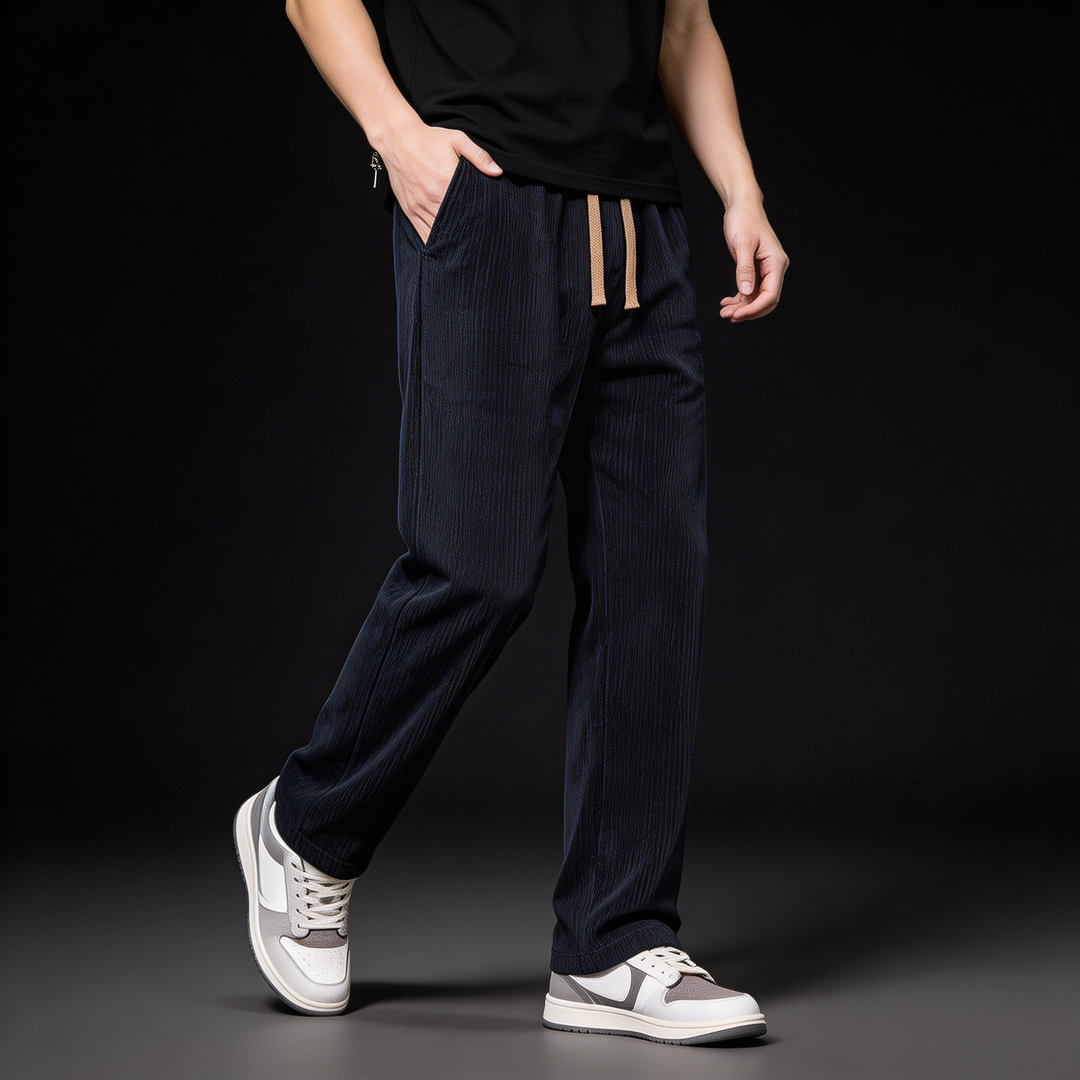 Women's Soft Cotton Wide-Leg Pants | Lightweight Structured Comfort 1