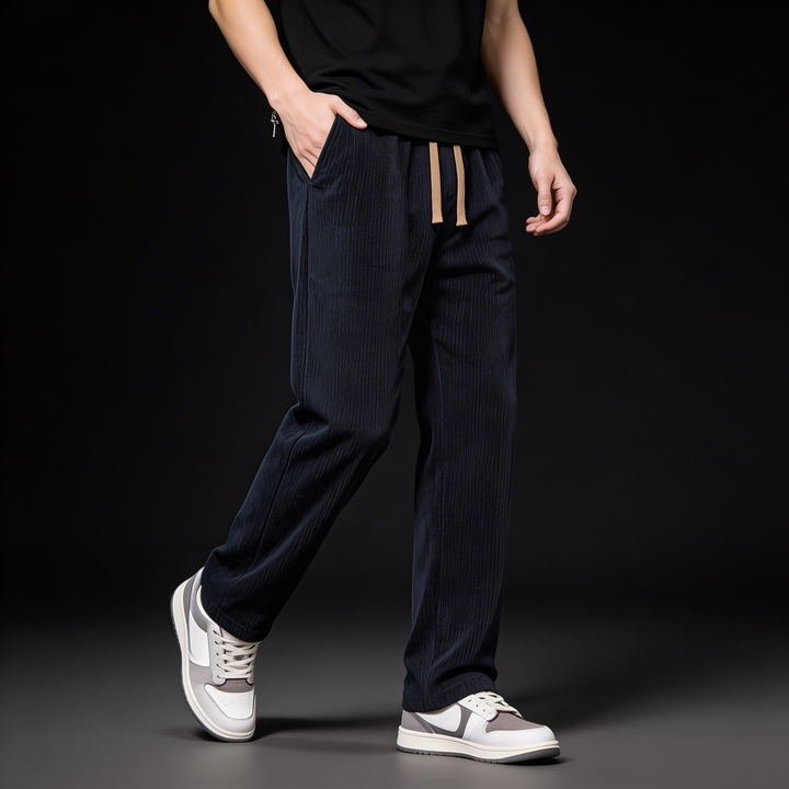 Women's Soft Cotton Wide-Leg Pants | Lightweight Structured Comfort 1