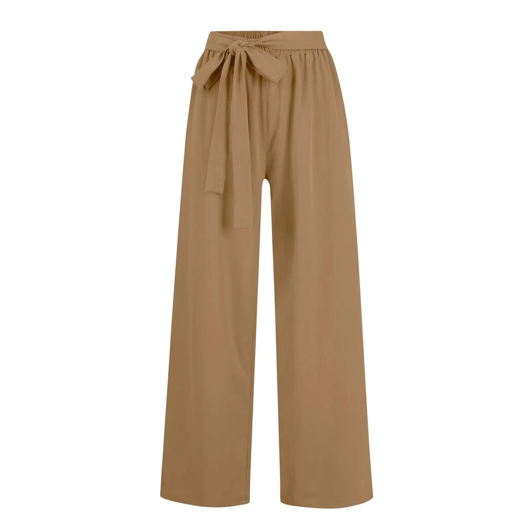 Women's Soft Draped Wide Leg Trousers | Effortless Everyday Comfort 2