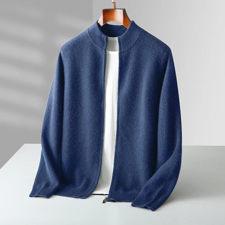 Women's Soft Wool Blend Jacket | Structured Minimalist Elegance 2