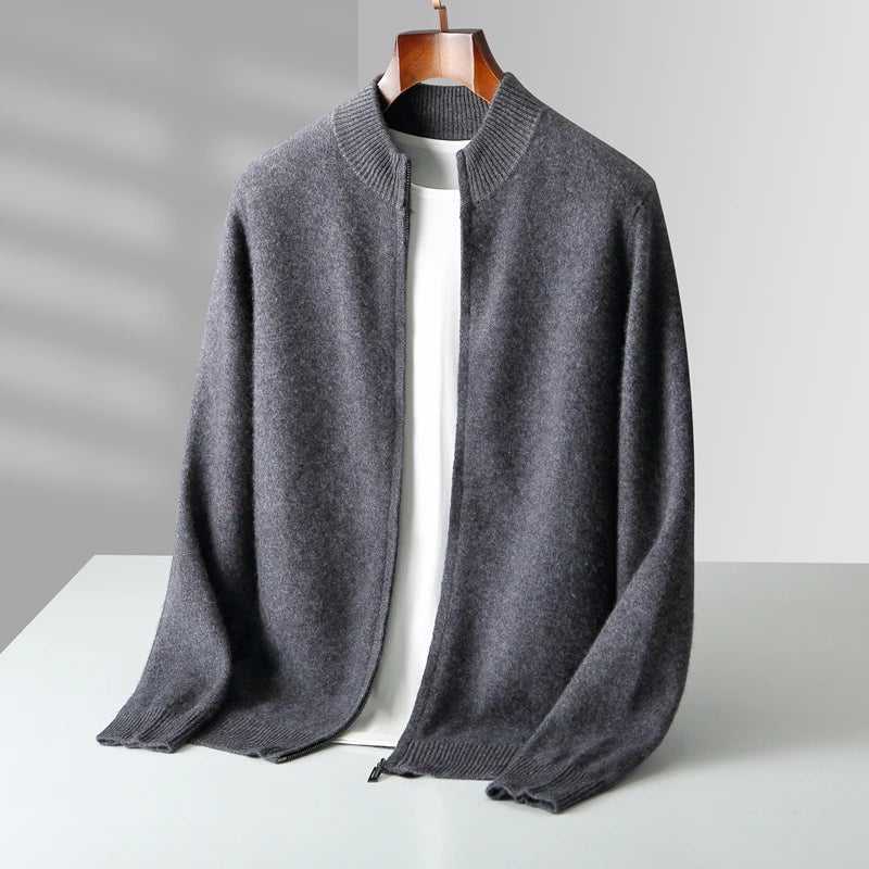Women's Soft Wool Blend Jacket | Structured Minimalist Elegance 3