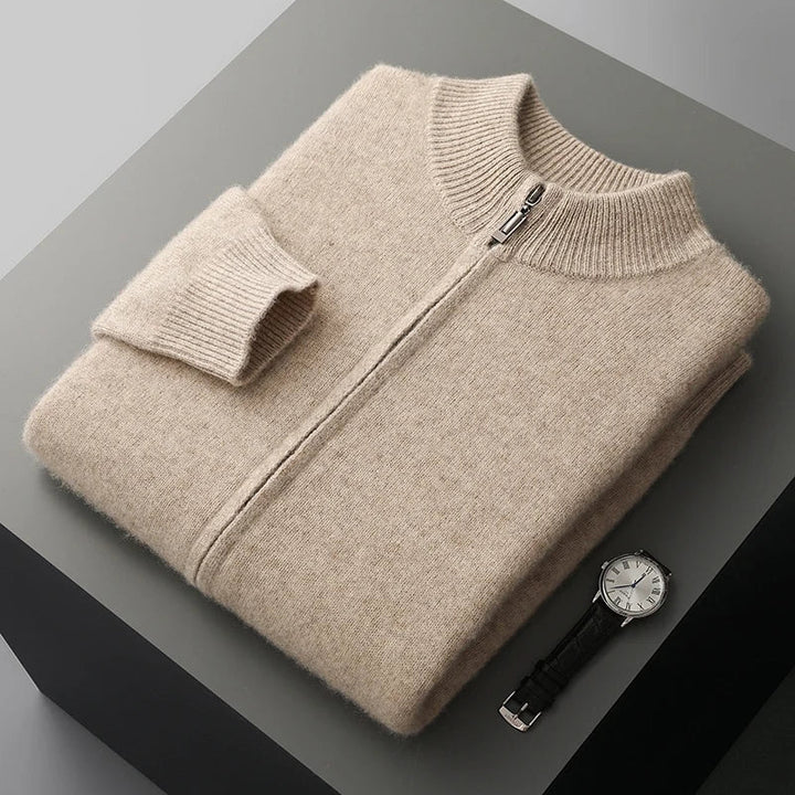 Women's Soft Wool Blend Jacket | Structured Minimalist Elegance 7